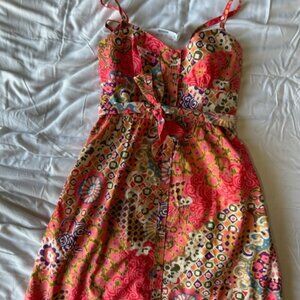 NWT, J.Crew Cotton Poplin Midi Sundress Size 6